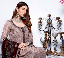 Load image into Gallery viewer, PARIGUL Luxury Embroidered 3pc Unstitched Chiffon Suiting