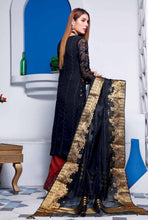 Load image into Gallery viewer, PARIGUL Luxury Embroidered 3pc Unstitched Chiffon Suiting