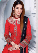 Load image into Gallery viewer, PARIGUL Luxury Embroidered 3pc Unstitched Chiffon Suiting