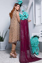 Load image into Gallery viewer, PARIGUL Luxury Embroidered 3pc Unstitched Chiffon Suiting