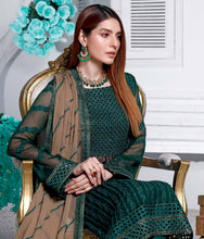 Load image into Gallery viewer, PARIGUL Luxury Embroidered 3pc Unstitched Chiffon Suiting