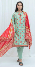 Load image into Gallery viewer, Floral Mist 3pc Unstitched Digital Printed Jacquard Lawn Suit by Beechtree
