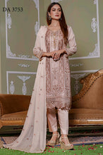 Load image into Gallery viewer, Bin Hameed Khoubsurat 3pc Unstitched Heavy Embroidered Fancy Chiffon Dress EKR-3753