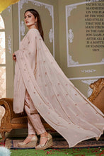 Load image into Gallery viewer, Bin Hameed Khoubsurat 3pc Unstitched Heavy Embroidered Fancy Chiffon Dress EKR-3753
