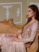 Load image into Gallery viewer, Bin Hameed Khoubsurat 3pc Unstitched Heavy Embroidered Fancy Chiffon Dress EKR-3753
