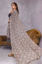 Load image into Gallery viewer, Bin Hameed Khoubsurat 3pc Unstitched Heavy Embroidered Fancy Chiffon Dress EKR-3736