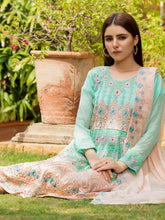Load image into Gallery viewer, Bin Hameed Tehzeeb 3pc Unstitched Heavy Embroidered Fancy Chiffon Dress AY-2705(B)
