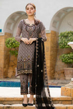 Load image into Gallery viewer, Bin Hameed Tehzeeb 3pc Unstitched Heavy Embroidered Fancy Chiffon Dress AY-2695(B)