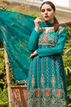 Load image into Gallery viewer, Bin Hameed Tehzeeb 3pc Unstitched Heavy Embroidered Fancy Chiffon Dress AY-2668(B)