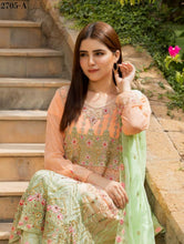 Load image into Gallery viewer, Bin Hameed Tehzeeb 3pc Unstitched Heavy Embroidered Fancy Chiffon Dress AY-2705(A)
