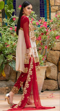 Load image into Gallery viewer, Bin Hameed Tehzeeb 3pc Unstitched Heavy Embroidered Fancy Chiffon Dress AY-2650(A)