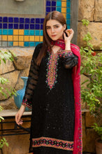 Load image into Gallery viewer, Bin Hameed Tehzeeb 3pc Unstitched Heavy Embroidered Fancy Chiffon Dress AY-2666(B)