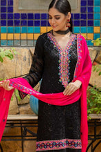 Load image into Gallery viewer, Bin Hameed Tehzeeb 3pc Unstitched Heavy Embroidered Fancy Chiffon Dress AY-2666(A)