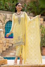 Load image into Gallery viewer, Bin Hameed Tehzeeb 3pc Unstitched Heavy Embroidered Fancy Chiffon Dress AY-2676(A)
