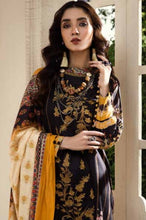 Load image into Gallery viewer, Maya 3pc Unstitched Luxury Embroidered Digital Printed Slub Linen Suiting