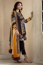 Load image into Gallery viewer, Maya 3pc Unstitched Luxury Embroidered Digital Printed Slub Linen Suiting