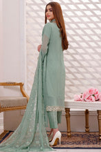 Load image into Gallery viewer, Bin Hameed Dastan 3pc Unstitched Heavy Embroidered Fancy Chiffon Dress AY-3726(A)