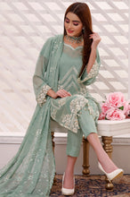 Load image into Gallery viewer, Bin Hameed Dastan 3pc Unstitched Heavy Embroidered Fancy Chiffon Dress AY-3726(A)