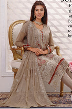 Load image into Gallery viewer, Bin Hameed Dastan 3pc Unstitched Heavy Embroidered Fancy Chiffon Dress AY-3730(B)