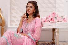 Load image into Gallery viewer, Bin Hameed Dastan 3pc Unstitched Heavy Embroidered Fancy Chiffon Dress AY-3730(A)