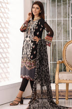 Load image into Gallery viewer, Bin Hameed Dastan 3pc Unstitched Heavy Embroidered Fancy Chiffon Dress AY-3724(B)