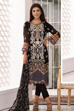 Load image into Gallery viewer, Bin Hameed Dastan 3pc Unstitched Heavy Embroidered Fancy Chiffon Dress AY-3724(B)
