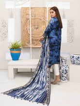 Load image into Gallery viewer, Tawakkal Fabrics - DILARA 3pc Unstitched Embroidered Digital Printed Linen Suit D-1986
