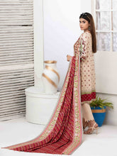 Load image into Gallery viewer, Tawakkal Fabrics - DILARA 3pc Unstitched Embroidered Digital Printed Linen Suit D-1990
