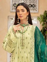 Load image into Gallery viewer, Kiyana 3pc Unstitched Embroidered Viscose Suiting JR-14