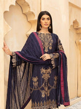 Load image into Gallery viewer, Kiyana 3pc Unstitched Embroidered Viscose Suiting JR-15