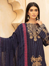 Load image into Gallery viewer, Kiyana 3pc Unstitched Embroidered Viscose Suiting JR-15