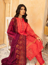 Load image into Gallery viewer, Kiyana 3pc Unstitched Embroidered Viscose Suiting JR-19