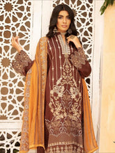 Load image into Gallery viewer, Kiyana 3pc Unstitched Embroidered Viscose Suiting JR-21