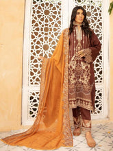 Load image into Gallery viewer, Kiyana 3pc Unstitched Embroidered Viscose Suiting JR-21