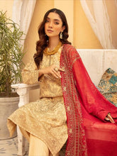 Load image into Gallery viewer, Kiyana 3pc Unstitched Embroidered Viscose Suiting JR-22