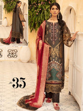 Load image into Gallery viewer, NOVA 3pc Unstitched Embroidered Viscose Suiting JR-35