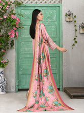 Load image into Gallery viewer, MOOREA 3pc Unstitched Embroidered Digital Printed Linen Suiting D5990A

