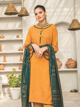 Load image into Gallery viewer, Jacquard Banarsi Leather Peach Winter Collection Suit D-3006
