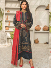 Load image into Gallery viewer, Jacquard Banarsi Leather Peach Winter Collection Suit D-3007
