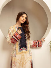 Load image into Gallery viewer, Johra Insha Digital Chunri Printed Lawn Kurti JH 26