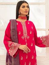 Load image into Gallery viewer, Johra Nafees Embroidered Marina Peach Winter Collection JR 624