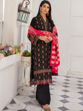 Load image into Gallery viewer, Johra Nafees Embroidered Marina Peach Winter Collection JR 630