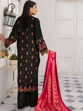 Load image into Gallery viewer, Johra Nafees Embroidered Marina Peach Winter Collection JR 630