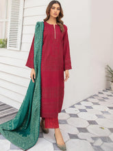 Load image into Gallery viewer, Johra Nafees Embroidered Marina Peach Winter Collection JR 632