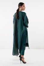 Load image into Gallery viewer, Khaadi 3pc Unstitched Dyed Embroidered Dobby Suit (BDO2207)
