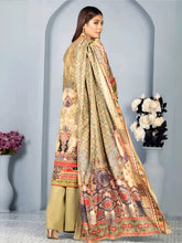 Load image into Gallery viewer, New 3pc Unstitched Printed Khaddar Winter Suit by Rashid-Tex D-2764
