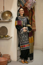 Load image into Gallery viewer, MAJESTIC 3pc Unstitched Luxury Embroidered Karandi Suiting RA-21-RK-D9