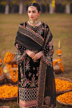 Load image into Gallery viewer, Qalamkar Shadmani Phir Se 4pc Unstitched (Dhalia FW-6) Suiting