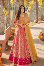 Load image into Gallery viewer, Qalamkar Shadmani Phir Se 4pc Unstitched (Gulshan FW-5) Suiting