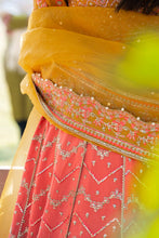Load image into Gallery viewer, Qalamkar Shadmani Phir Se 4pc Unstitched (Gulshan FW-5) Suiting